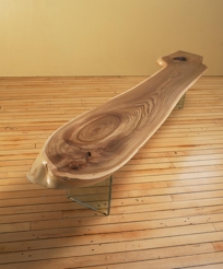 Live edge minimalist modern furniture