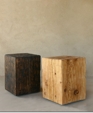 Solid Pine Cube Table