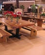live edge slab dining table