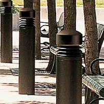 BRM824 Bevel Top 
Louver Bollard