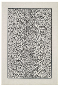 Outdoor Snow Leopard Rug