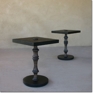 Modern Pedestal End Table