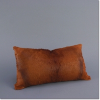 Cognac Hide Pillow