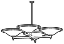 Nuville Cornice Chandelier