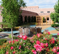 CUSTOM COPPER WATER FEATURE WITH TWELVE SEPERATE WATERFALLS 