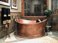 EASTWOOD COPPER WHIRLPOOL BATH 