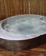 IRREGULAR SHAPED STAINLESS STEEL SPA 