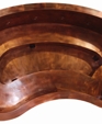 KIDNEY SHAPED COPPER SPA