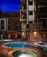 THREE CUSTOM CIRCULAR STAINLESS STEEL SPAS 