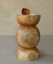 Contemporary Turned Wood Stool Table