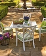 Woodard Harwick Aluminum Dining Table and Chair Set