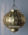 Moroccan Hanging Lantern Tin Pendant Light