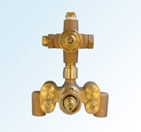 TSTD - SMA Thermostatic Mixing Valve with Dual Volume Control