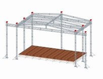 stage lighting truss,display equipment,roof trussing,aluminum truss stage