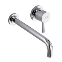 One 1 Handle Wall Mount Lavatory Faucet