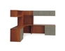 Corner wall unit