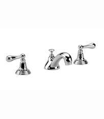 Low Spout Widepsread Lavatory Set - Lever Handles