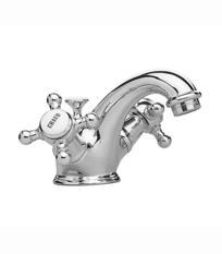 Single Hole Lavatory Set - Cross Handles