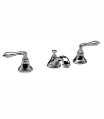 Widespread Lavatory Set - Straight Lever Handles