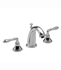 Widespread Lavatory Set - Straight Lever Handles