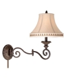 Dynasty Forum Patina One-Light Swing Arm Wall Light