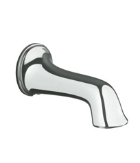 K-10337-S - Lyntier NPT non-diverter bath spout, slip fit