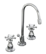 K-116-3 - Antique widespread lavatory faucet