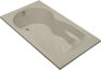 K-1193-L - Synchrony® 5' drop-in bath