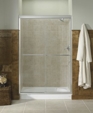 K-702206-G54 - Fluence® frameless bypass shower door