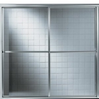 K-711000-L - Focal custom bypass framed bath doors