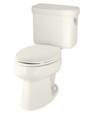 K-3485-RA - Pinoir® Comfort Height elongated toilet
