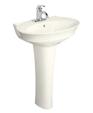 K-2283-1 - Serif® pedestal lavatory