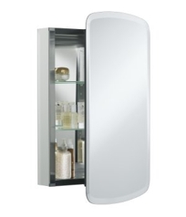 K-CB-CLC2031BAN - Single door 20" x 31" aluminum cabinet