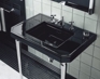 K-3020 - Kathryn® fireclay console tabletop with 10" faucet drilling K-3020 - Kathryn® fireclay console tabletop with 10" faucet drilling