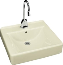 K-2084-L - Soho® wall-mount lavatory