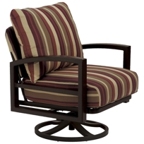 Lakeside Cushion Swivel Action Lounge Chair 730525NT