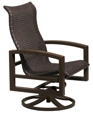 Lakeside Woven Swivel Action Lounge Chair 740525NTWS