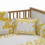 macaroni  canary crib set