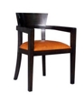 Metro dining chair, vegetable tanned leather (SKU:210-103369)