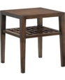 Metro end table, lattice shelf (SKU:220-101173)