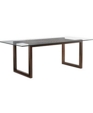 Metro glass dining table (SKU:229-102583)