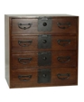 Sukiya 4 drawer tansu (stand sold separately) (SKU:830-101052)