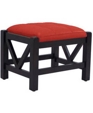 Ventana Vista ottoman, vegetable tanned leather (SKU:260-103548)