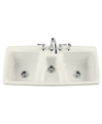 K-5914-4 - Trieste self-rimming kitchen sink