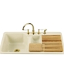 K-5904-4 - Epicurean self-rimming kitchen sink