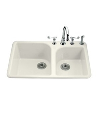 K-5932-4 - Executive Chef self-rimming kitchen sink