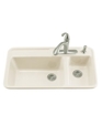 K-5982-4 - Galleon self-rimming kitchen sink