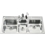 K-3248-1 - Ballad triple-basin self-rimming kitchen sink