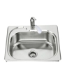 K-3300-1 - Ravinia single-basin self-rimming kitchen sink