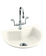 K-6558-1 - Entertainer self-rimming entertainment sink